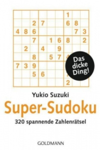 Kniha Super-Sudoku Yukio Suzuki