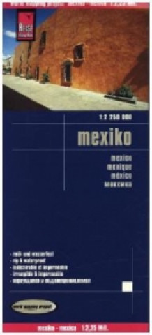 Materiale tipărite Reise Know-How Landkarte Mexiko / Mexico (1:2.250.000). Mexico / Mexique 