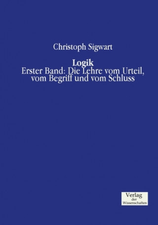 Buch Logik Christoph Sigwart