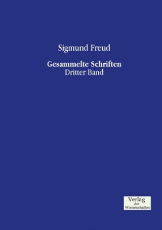 Book Gesammelte Schriften Sigmund Freud