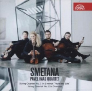 Hanganyagok Streichquartette Nr. 1 & 2, 1 Audio-CD Bedřich Smetana