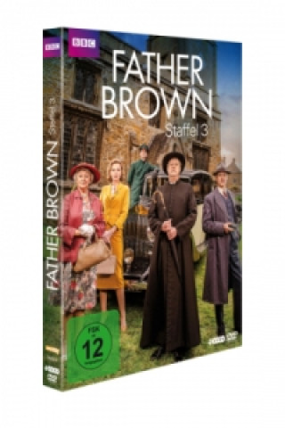 Video Father Brown. Staffel.3, 4 DVDs Mark Williams