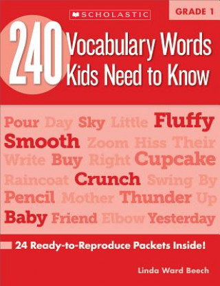 Kniha 240 Vocabulary Words Kids Need to Know, Grade 1 Kama Einhorn