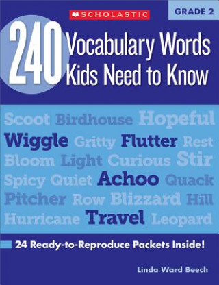 Carte 240 Vocabulary Words Kids Need to Know: Grade 2 Mela Ottaiano