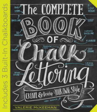 Kniha Complete Book of Chalk Lettering Valerie McKeehan