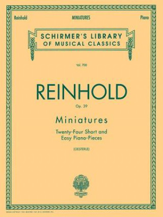 Libro Miniatures, Op. 39 Reinhold Hugo