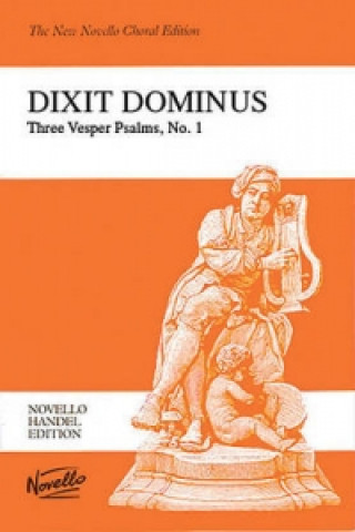 Kniha Dixit Dominus George Frideric Handel