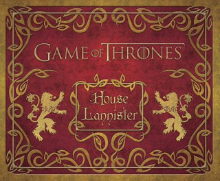 Kniha Game of Thrones: House Lannister Deluxe Stationery Set Insight Editions