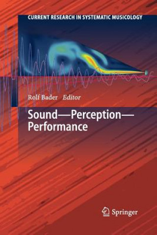Könyv Sound - Perception - Performance Rolf Bader