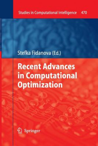Carte Recent Advances in Computational Optimization Stefka Fidanova