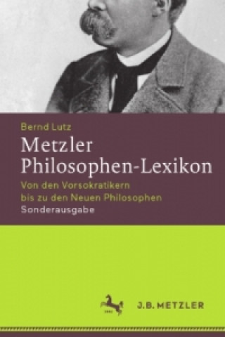 Kniha Metzler Philosophen-Lexikon Bernd Lutz