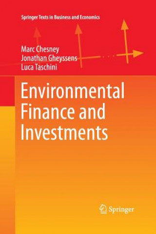 Книга Environmental Finance and Investments Marc Chesney