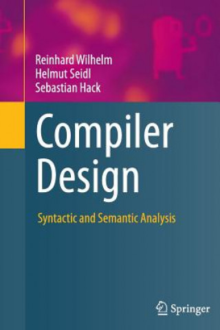 Könyv Compiler Design Reinhard Wilhelm