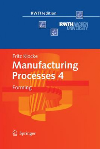 Livre Manufacturing Processes 4 Fritz Klocke