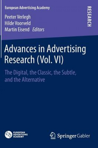 Könyv Advances in Advertising Research (Vol. VI) Peeter Verlegh