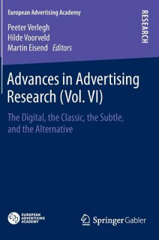 Libro Advances in Advertising Research (Vol. VI) Peeter Verlegh