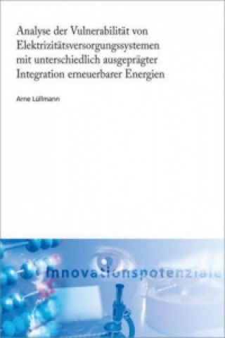 Kniha Analyse der Vulnerabilität von Elektrizitätsversorgungssystemen mit unterschiedlich ausgeprägter Integration erneuerbarer Energien Arne Lüllmann