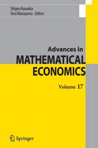 Carte Advances in Mathematical Economics Volume 17 Shigeo Kusuoka