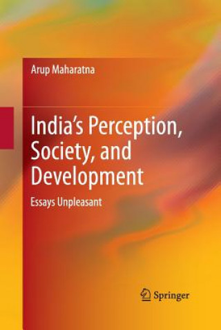 Könyv India's Perception, Society, and Development Arup Maharatna