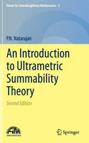 Carte Introduction to Ultrametric Summability Theory Pinnangudi Natarajan