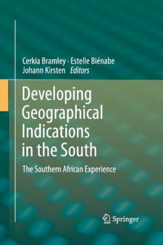 Buch Developing Geographical Indications in the South Estelle Bienabe