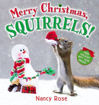 Carte Merry Christmas, Squirrels! Nancy Rose