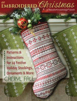 Book Embroidered Christmas Cheryl Fall