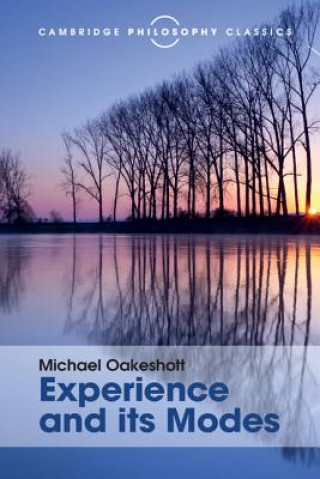 Knjiga Experience and its Modes Michael Oakeshott