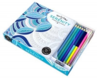 Carte Vive Le Color! Serenity (Coloring Book and Pencils) Marabout