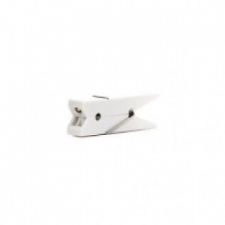 Gra/Zabawka White Clothepin Clip light 