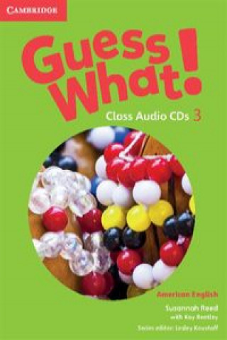 Audio Guess What! American English Level 3 Class Audio CDs (2) Reed Susannah