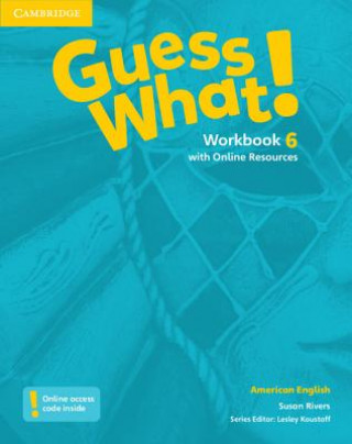 Carte Guess What! American English Level 6 Workbook with Online Resources Lynne Marie Robertson