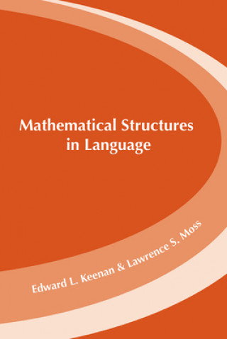 Könyv Mathematical Structures in Languages Edward L. Keenan