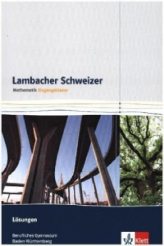 Kniha Lambacher Schweizer Mathematik berufliches Gymnasium Eingangsklasse. Ausgabe Baden-Württemberg 