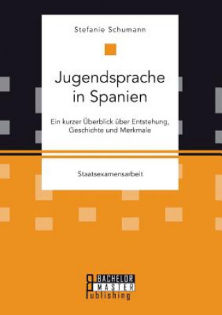 Kniha Jugendsprache in Spanien Stefanie Schumann