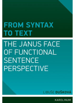 Kniha From Syntax to Text Libuše Dušková