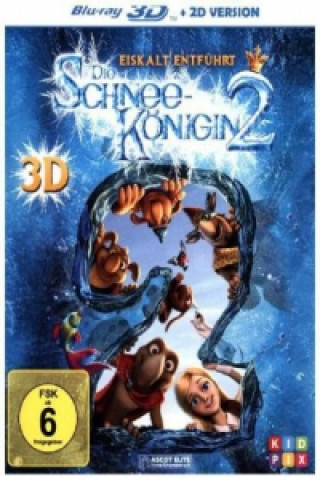 Video Die Schneekönigin 2 - Eiskalt entführt 3D, 1 Blu-ray Roman Nepomnyashchiy