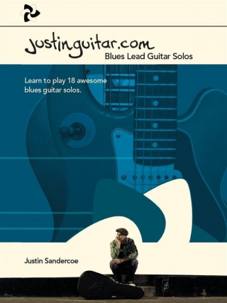 Könyv Justinguitar.com Blues Lead Guitar Solos Music Sales