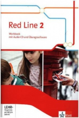 Książka Red Line. Ausgabe ab 2014 - 6. Klasse, Workbook mit Audio-CD und CD-ROM. Bd.2 Frank Haß