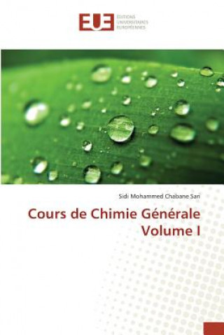 Kniha Cours de Chimie Generale Volume I Sari-S