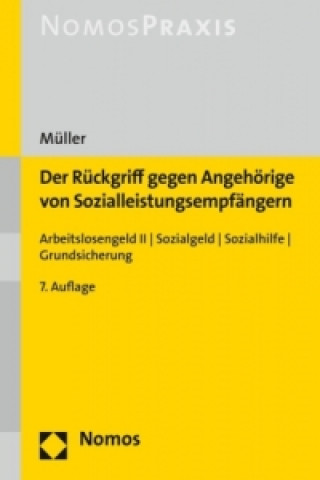 Knjiga Der Rückgriff gegen Angehörige von Sozialleistungsempfängern Christian Müller