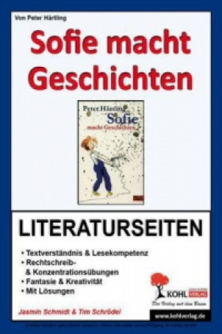 Könyv Peter Härtling 'Sofie macht Geschichten', Literaturseiten Jasmin Schmidt