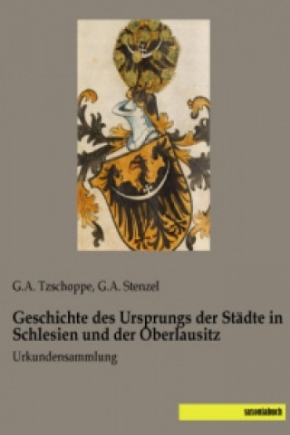 Книга Geschichte des Ursprungs der Städte in Schlesien und der Oberlausitz G. A. Tzschoppe