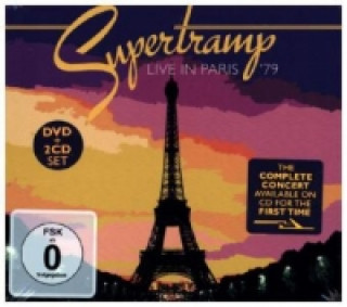 Video Live In Paris '79, 1 DVD + 2 Audio-CDs Supertramp