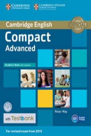 Kniha Compact Advanced Student's Book with Answers with CD-ROM with Testbank Peter May