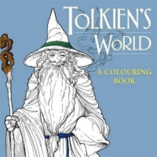 Carte Tolkien's World: A Colouring Book Bounty