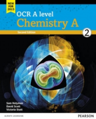Könyv OCR A level Chemistry A Student Book 2 + ActiveBook Dave Scott