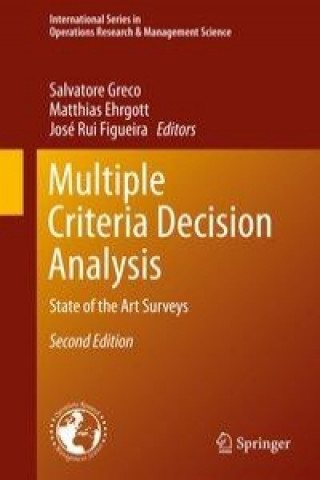 Knjiga Multiple Criteria Decision Analysis Salvatore Greco