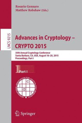 Buch Advances in Cryptology -- CRYPTO 2015 Rosario Gennaro