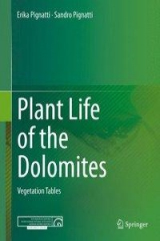 Carte Plant Life of the Dolomites Erika Pignatti